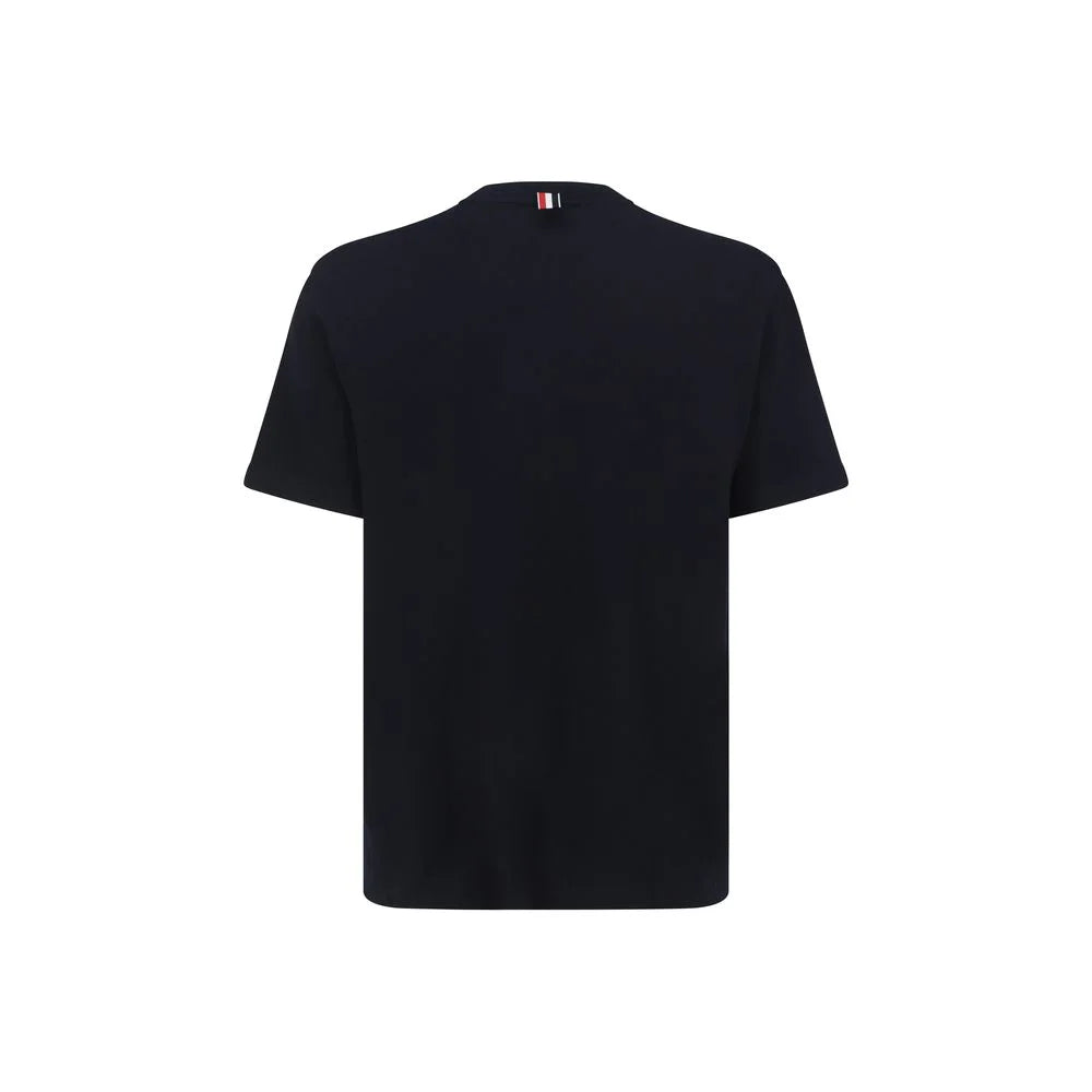 Thom Browne Blue Cotton T-Shirt