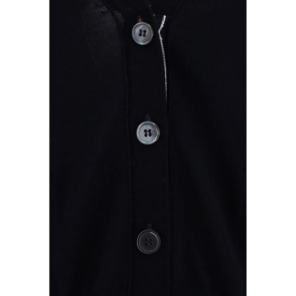 Thom Browne Blue Fleece Wool Polo Shirt