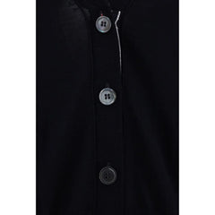 Thom Browne Blue Fleece Wool Polo Shirt
