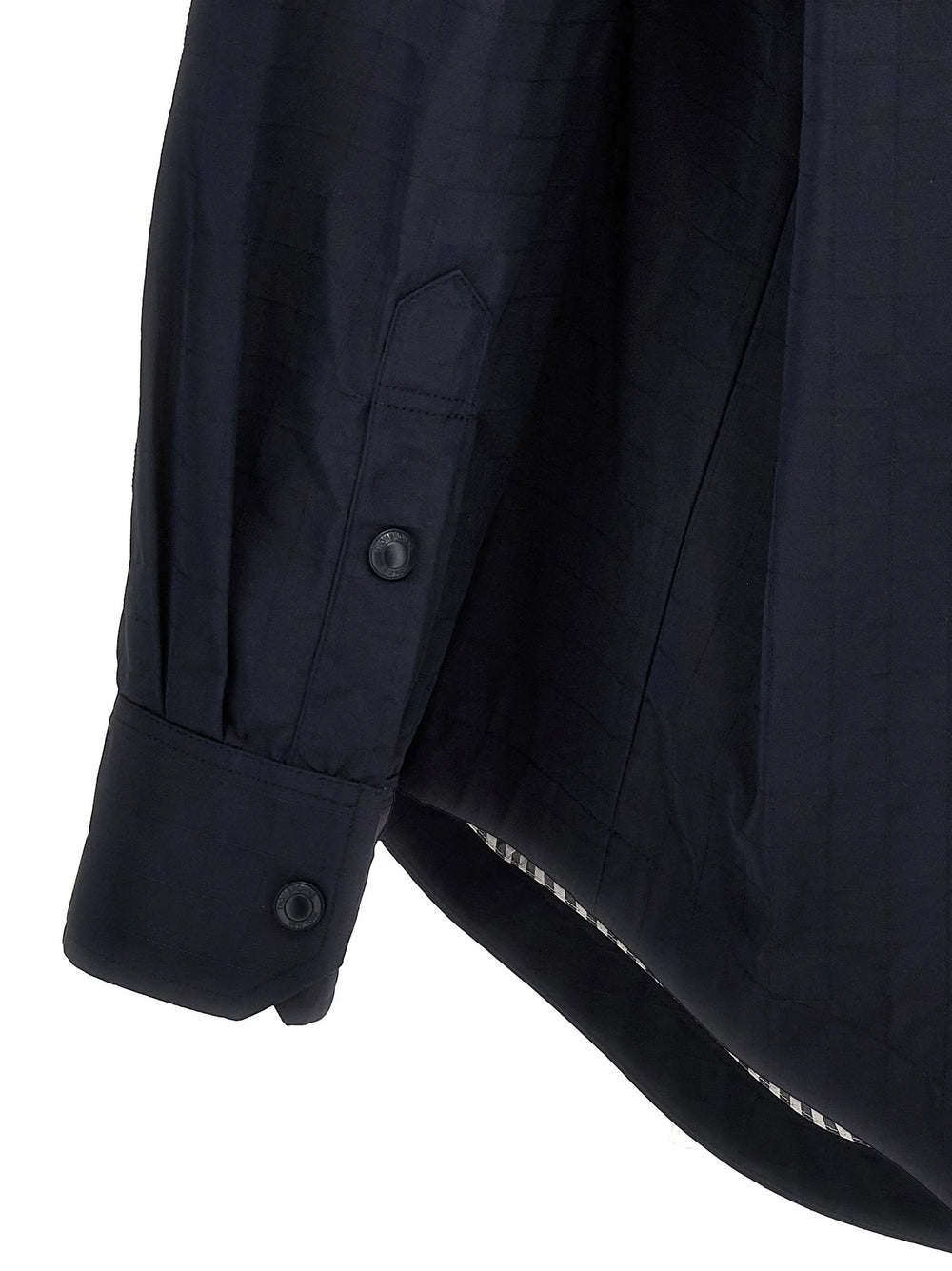 Thom Browne Blue Polyamide Blouse