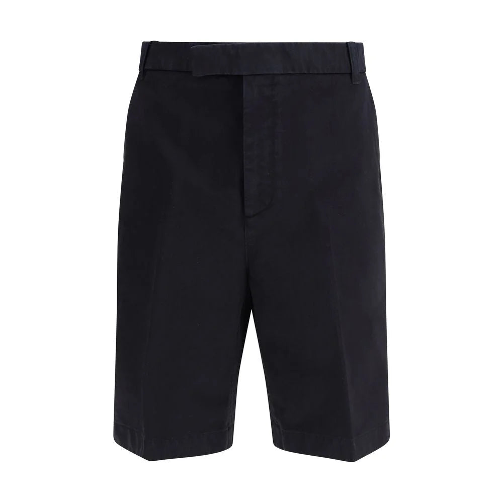 Thom Browne Blue Polyester Bermuda Shorts