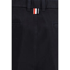 Thom Browne Blue Polyester Bermuda Shorts