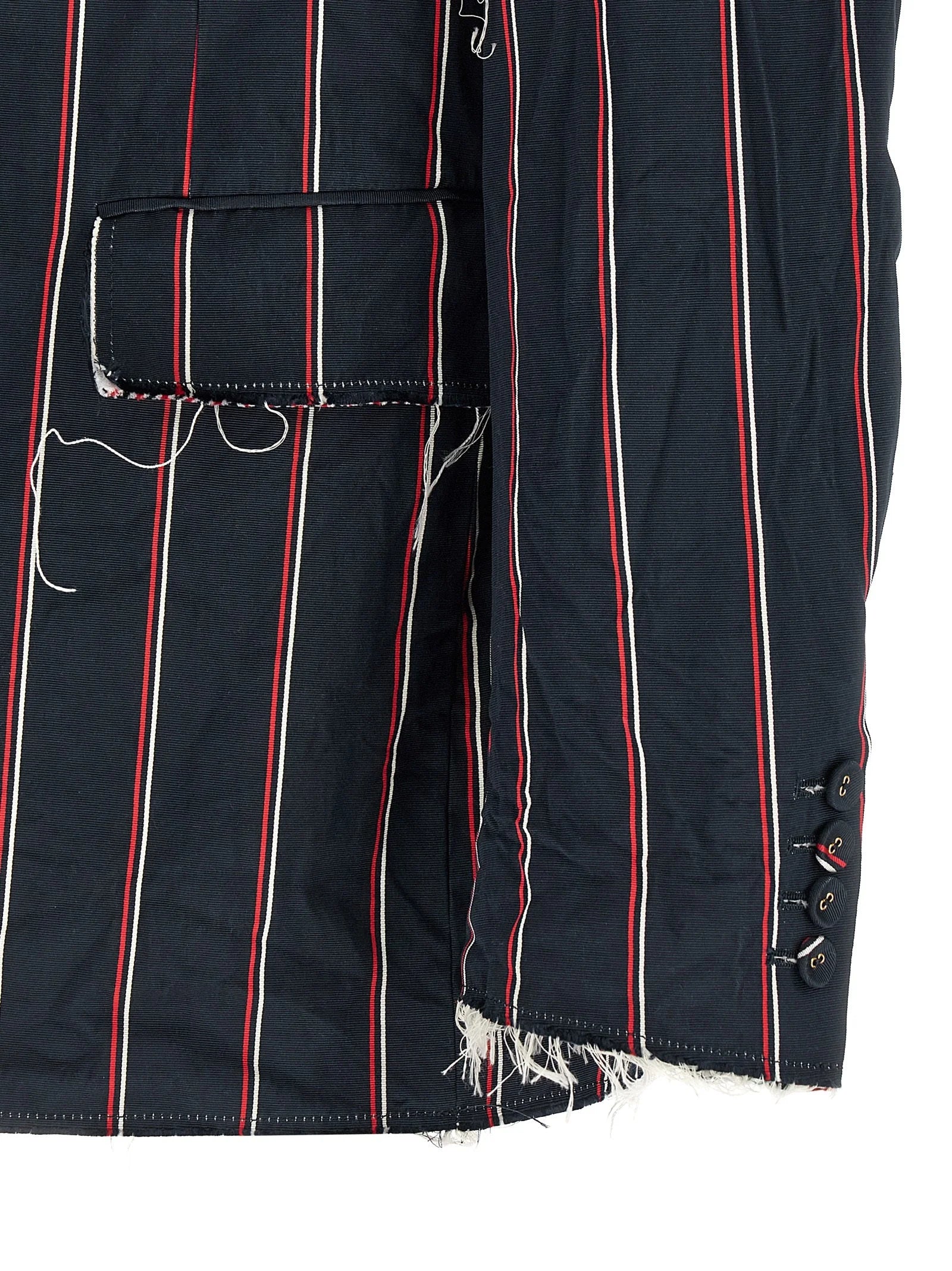Thom Browne Blue Silk Blazer - 2