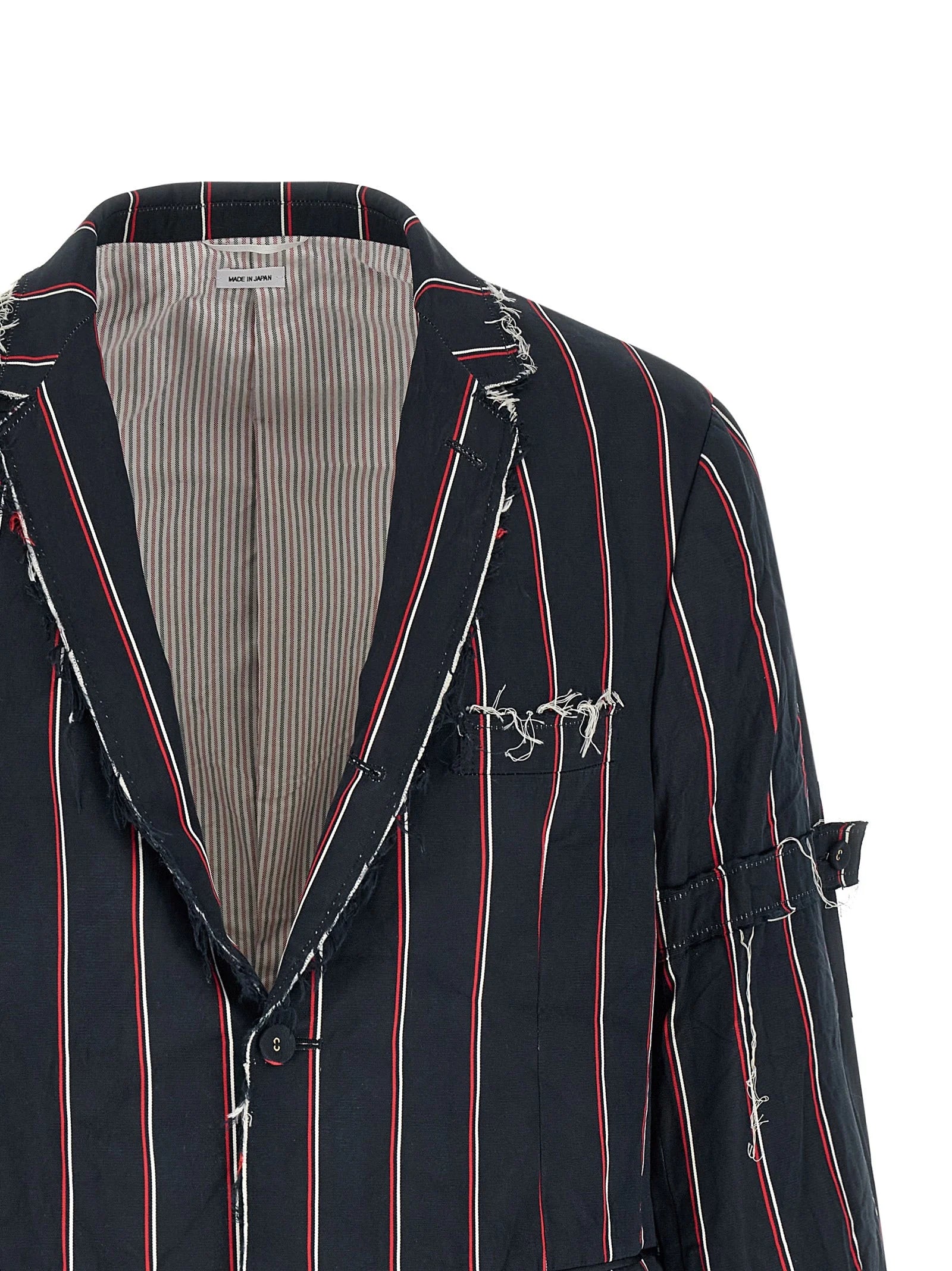 Thom Browne Blue Silk Blazer - 2