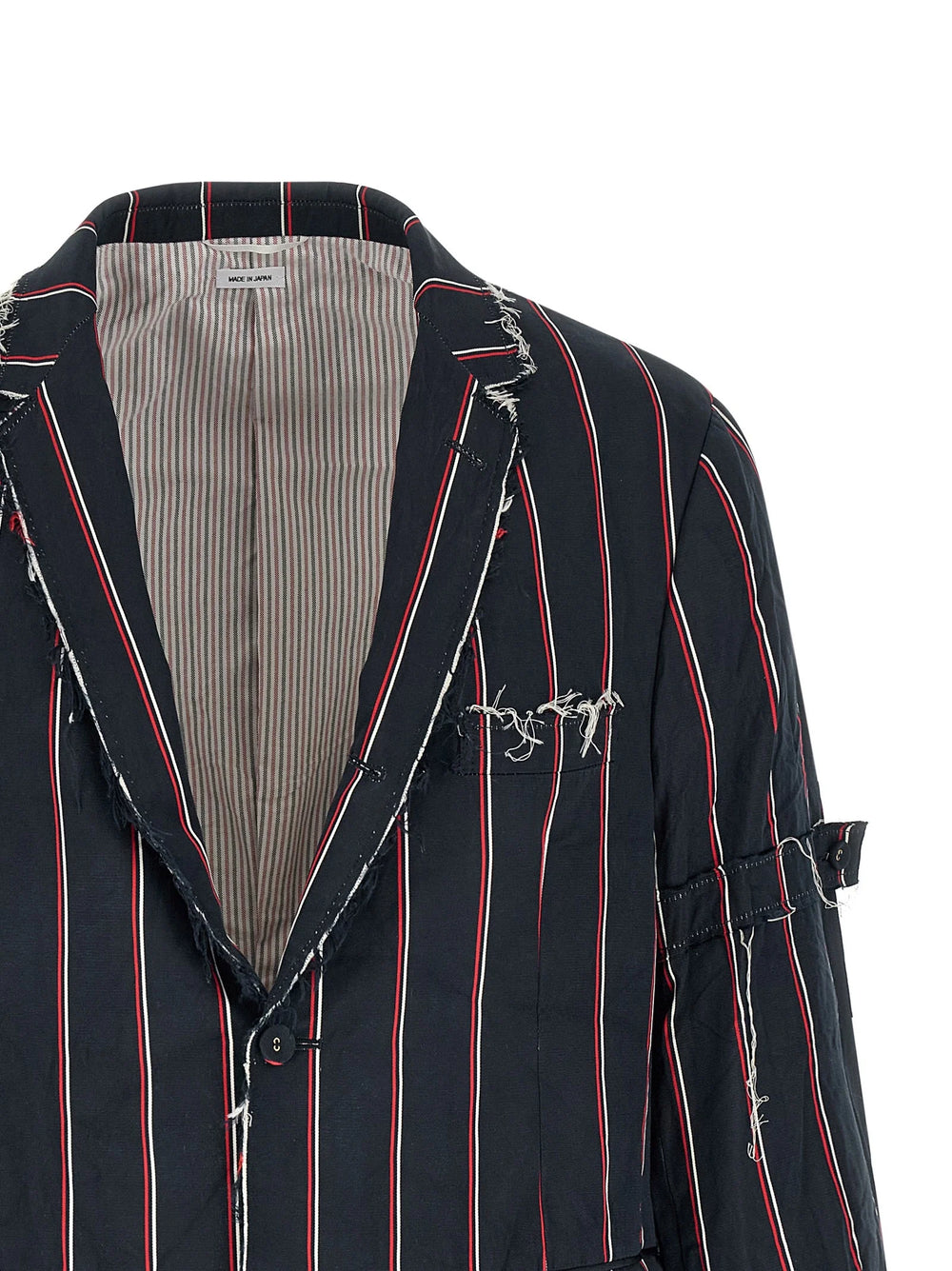 Thom Browne Blue Silk Blazer - 2