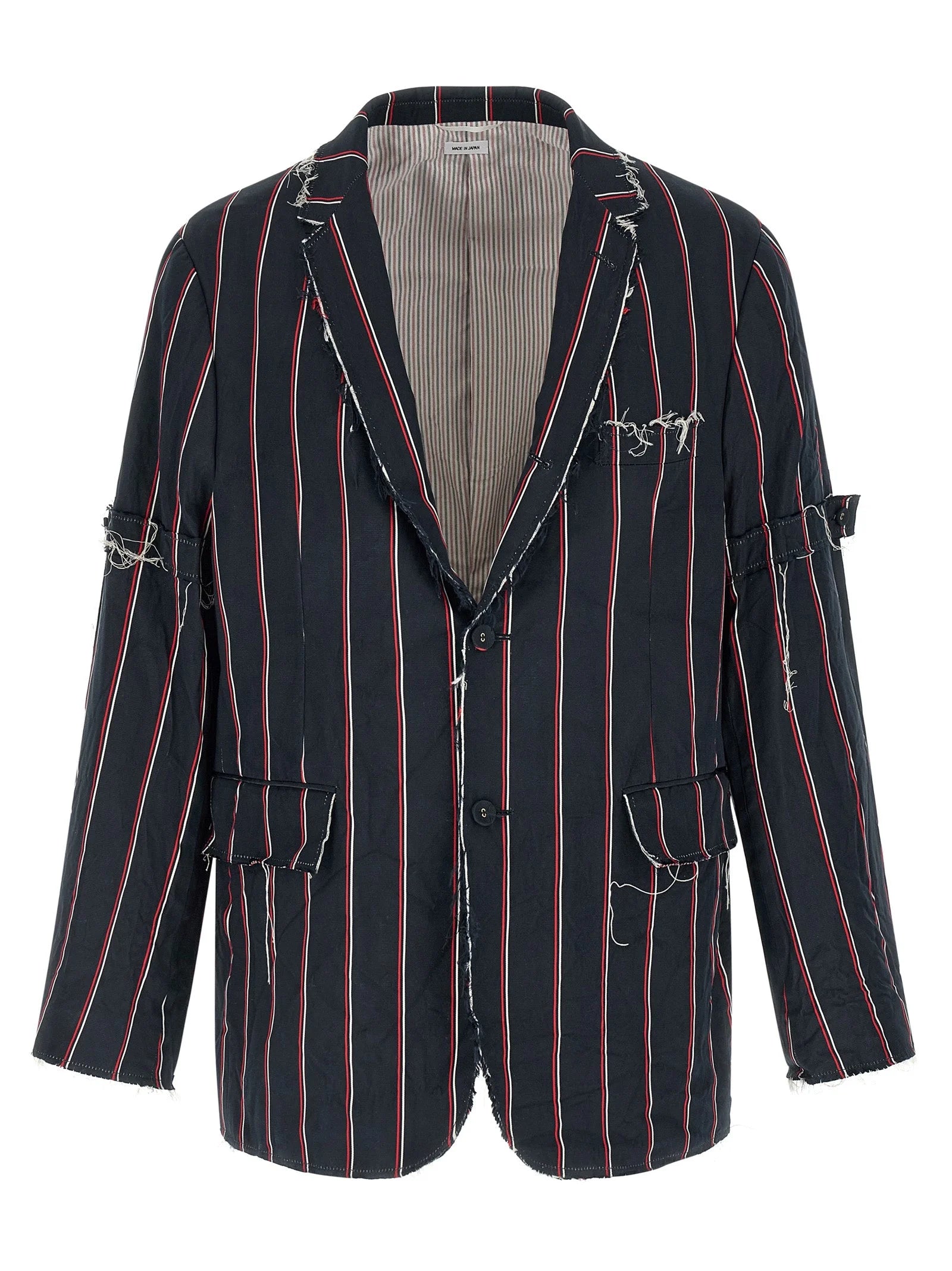 Thom Browne Blue Silk Blazer - 2