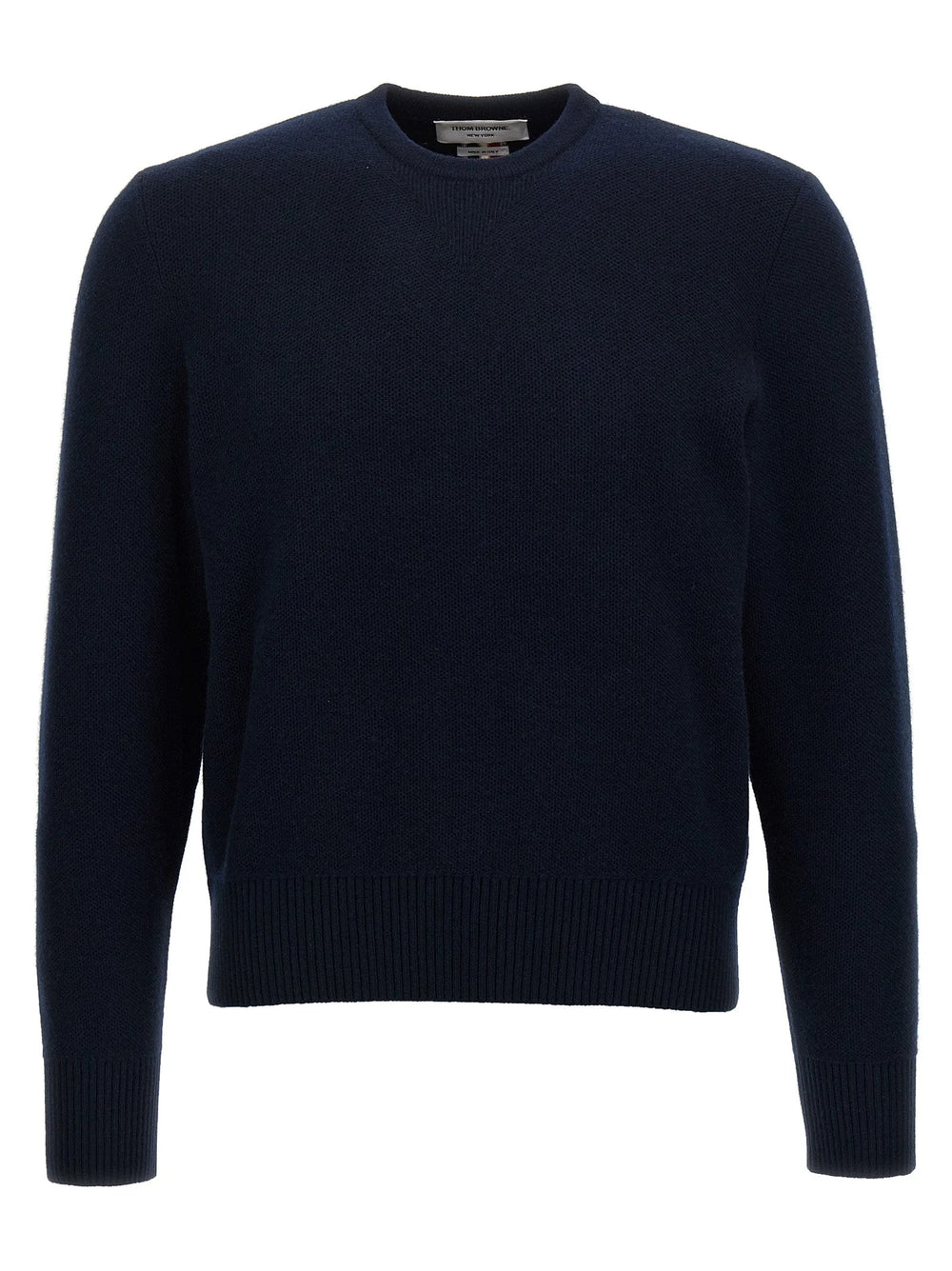 Thom Browne Blue Virgin Wool Cardigan