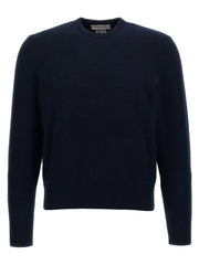 Thom Browne Blue Virgin Wool Cardigan