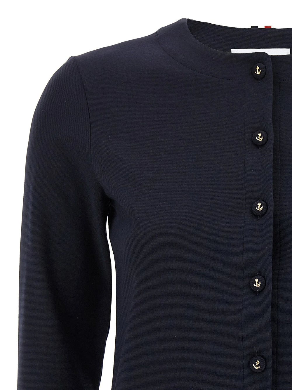 Thom Browne Blue Viscose Cardigan - IT44
