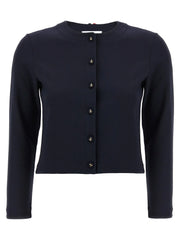 Thom Browne Blue Viscose Cardigan - IT44