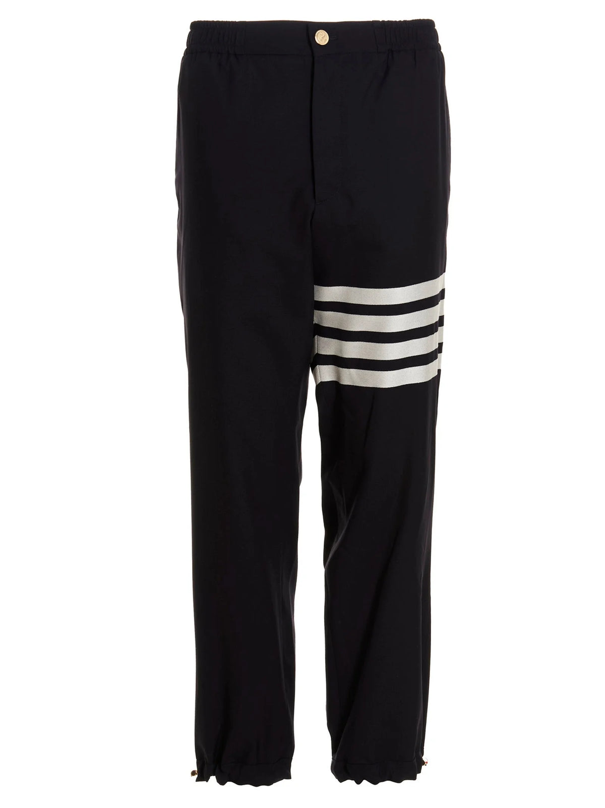 Thom Browne Blue Wool Athletic Pants