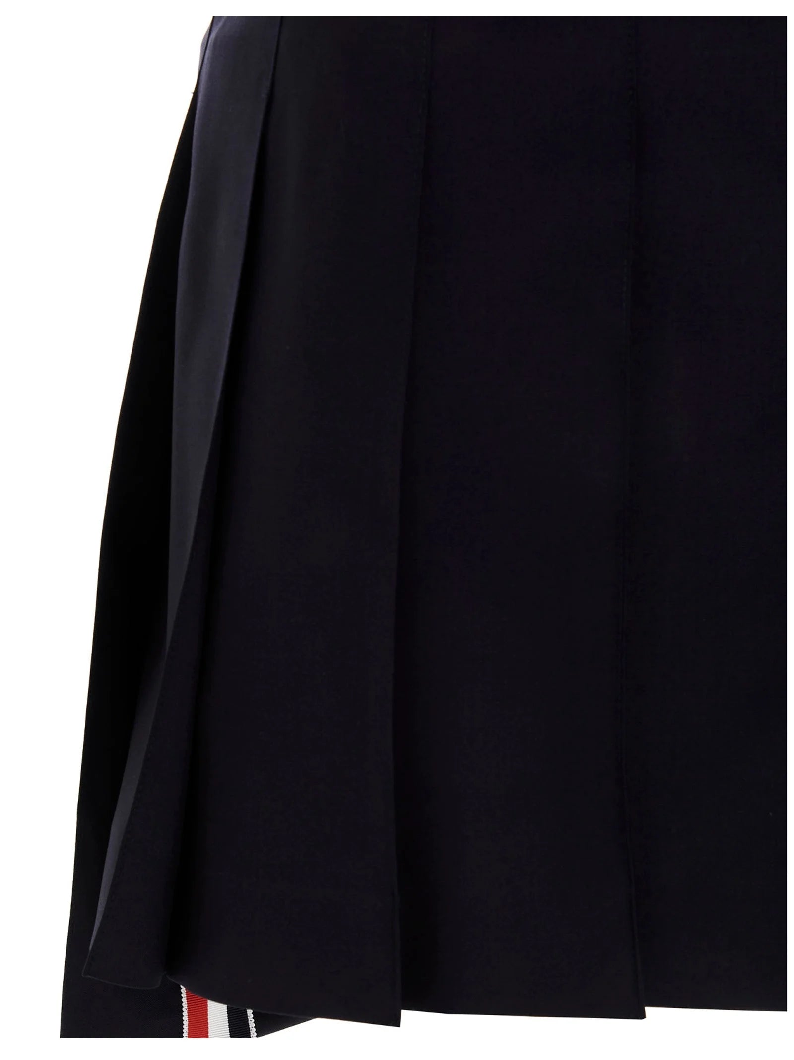 Thom Browne Blue Wool Long Skirt - IT36 | S
