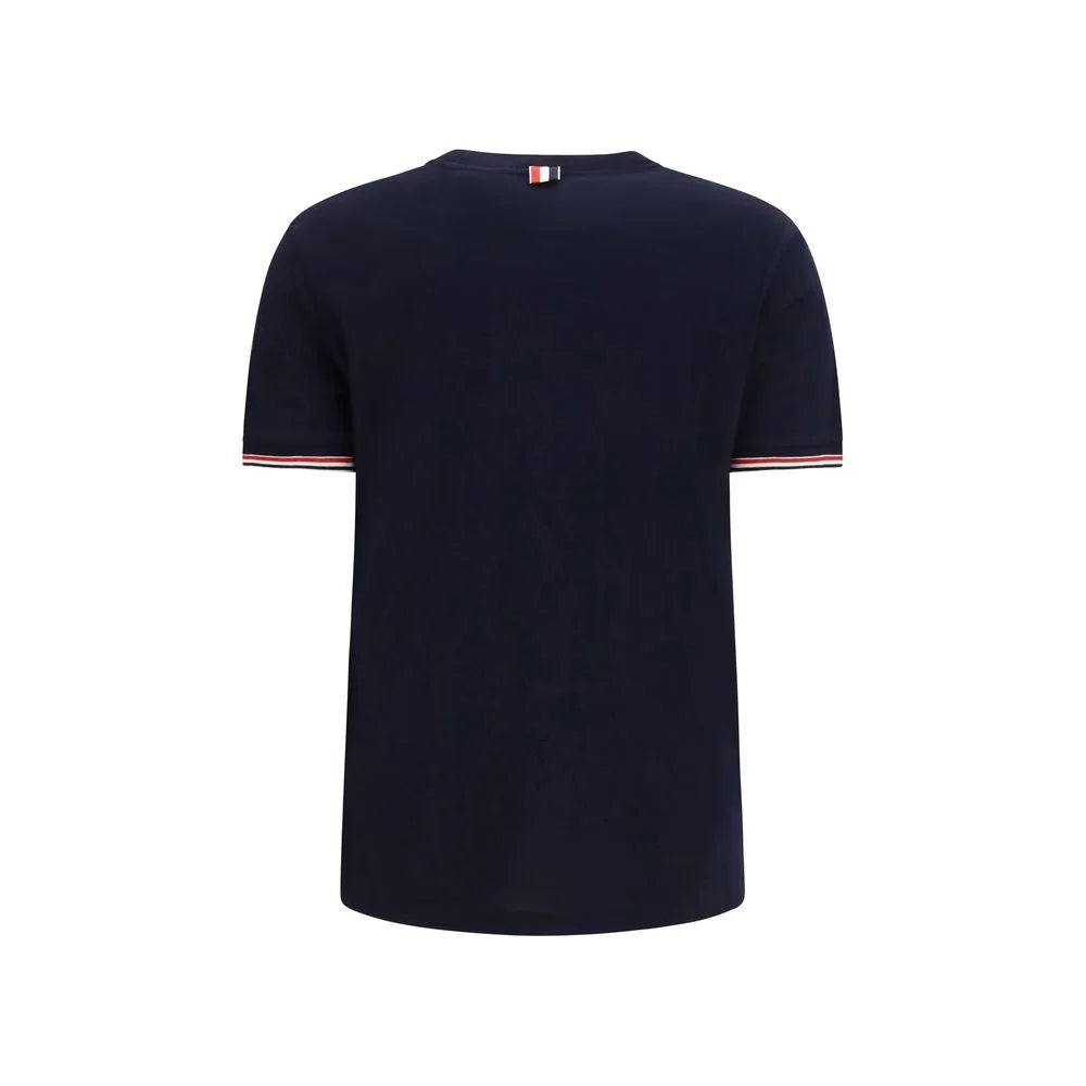 Thom Browne Blue Wool Oves Aries T-Shirt