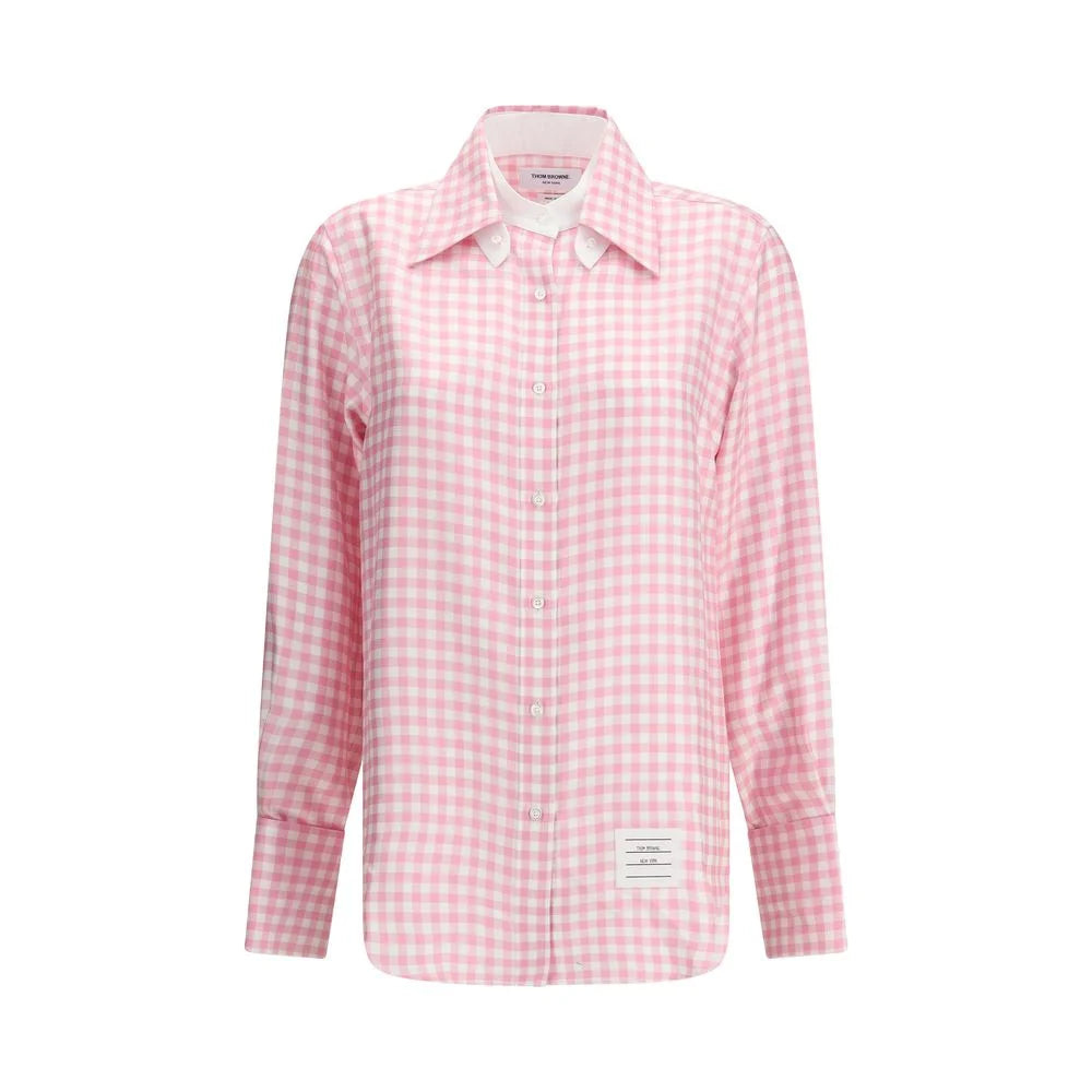Thom Browne Checked silk Shirt - IT42 | L - Shirts