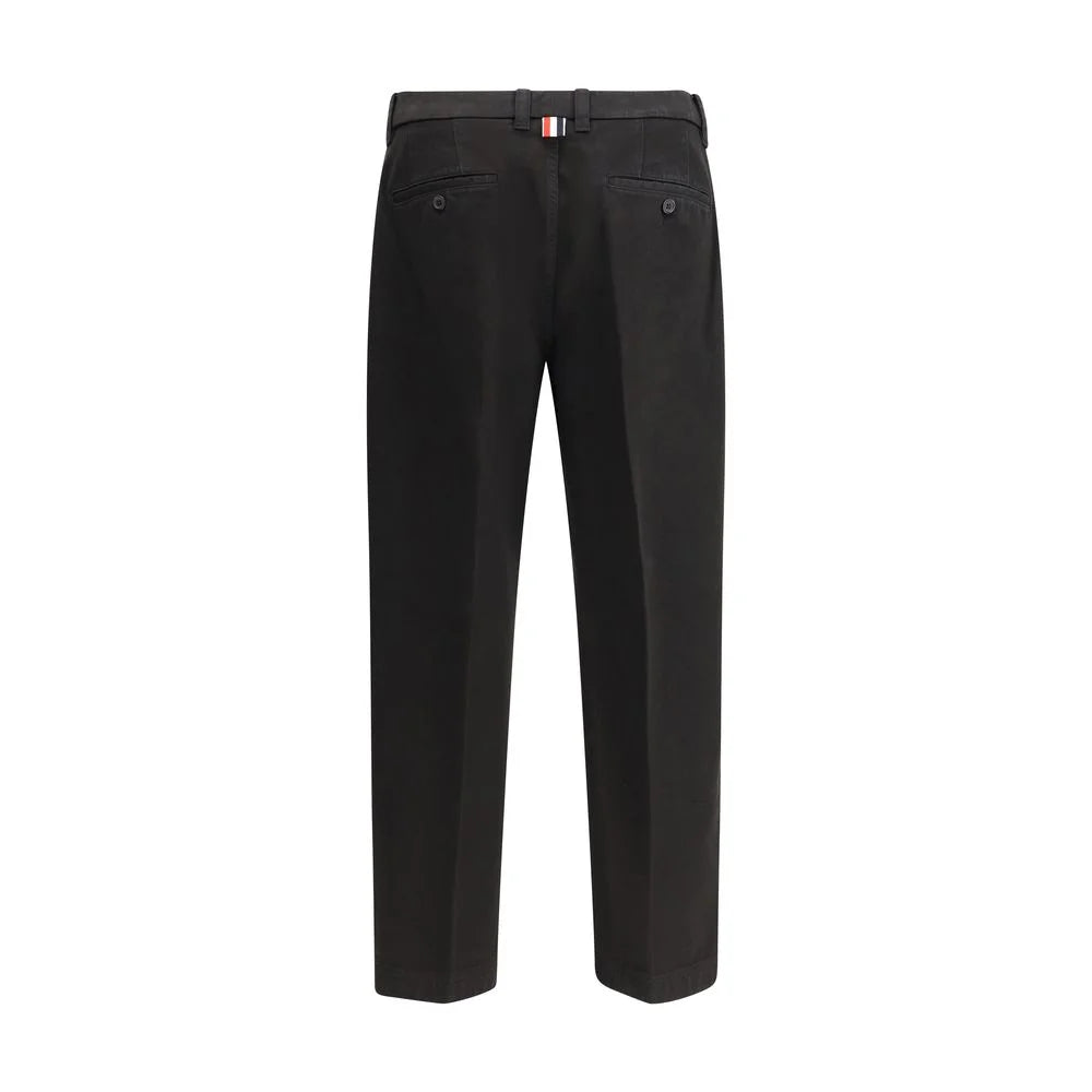Thom Browne Cotton Pants - Trousers