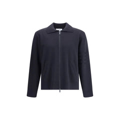 Thom Browne Double Face Full Zip Up Cardigan In Meri - Cardigans