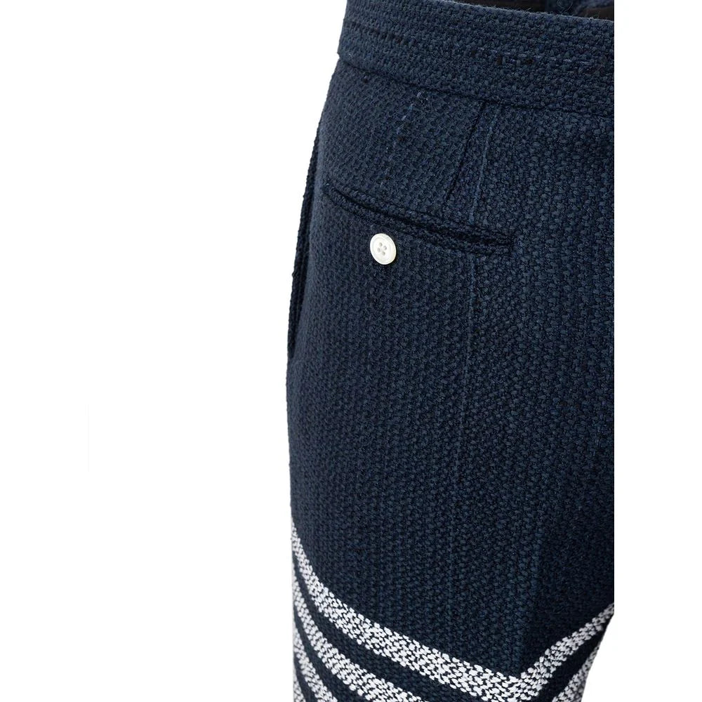 מכנסי אקריליק חלקים של Thom Browne - IT48 | M
