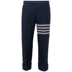 מכנסי אקריליק חלקים של Thom Browne - IT48 | M
