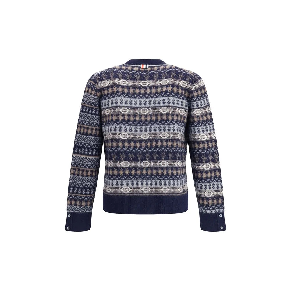 Thom Browne Fair Isle Cardigan - Cardigans