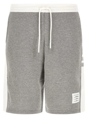 Thom Browne Gray Cotton Bermuda Shorts - 4