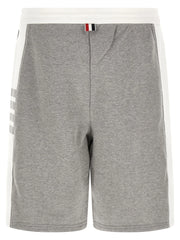 Thom Browne Gray Cotton Bermuda Shorts - 4
