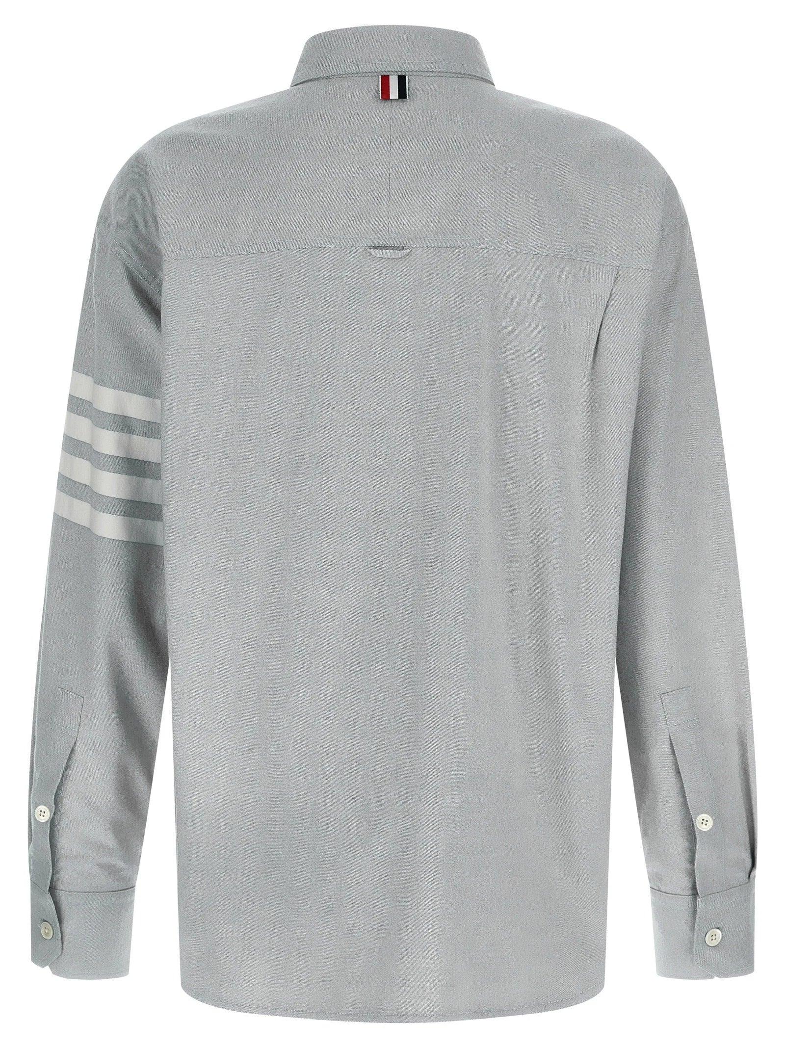 Thom Browne Gray Cotton Blouse - 3