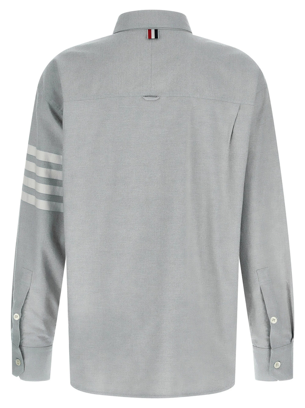 Thom Browne Gray Cotton Blouse - 3
