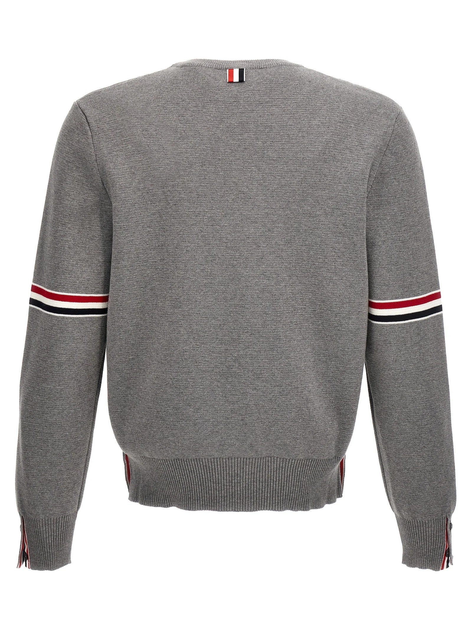 Thom Browne Gray Cotton Cardigan