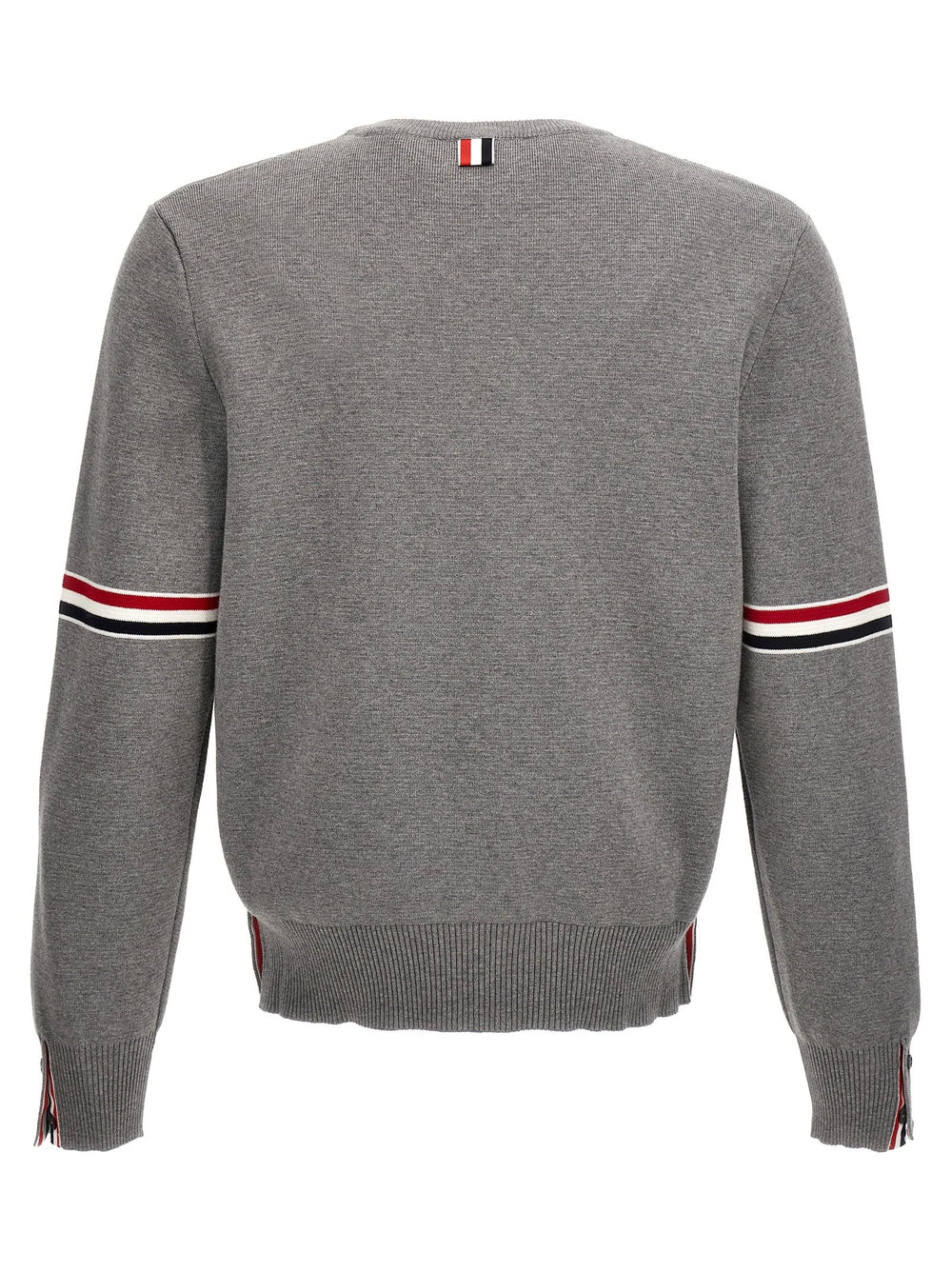 Thom Browne Gray Cotton Cardigan