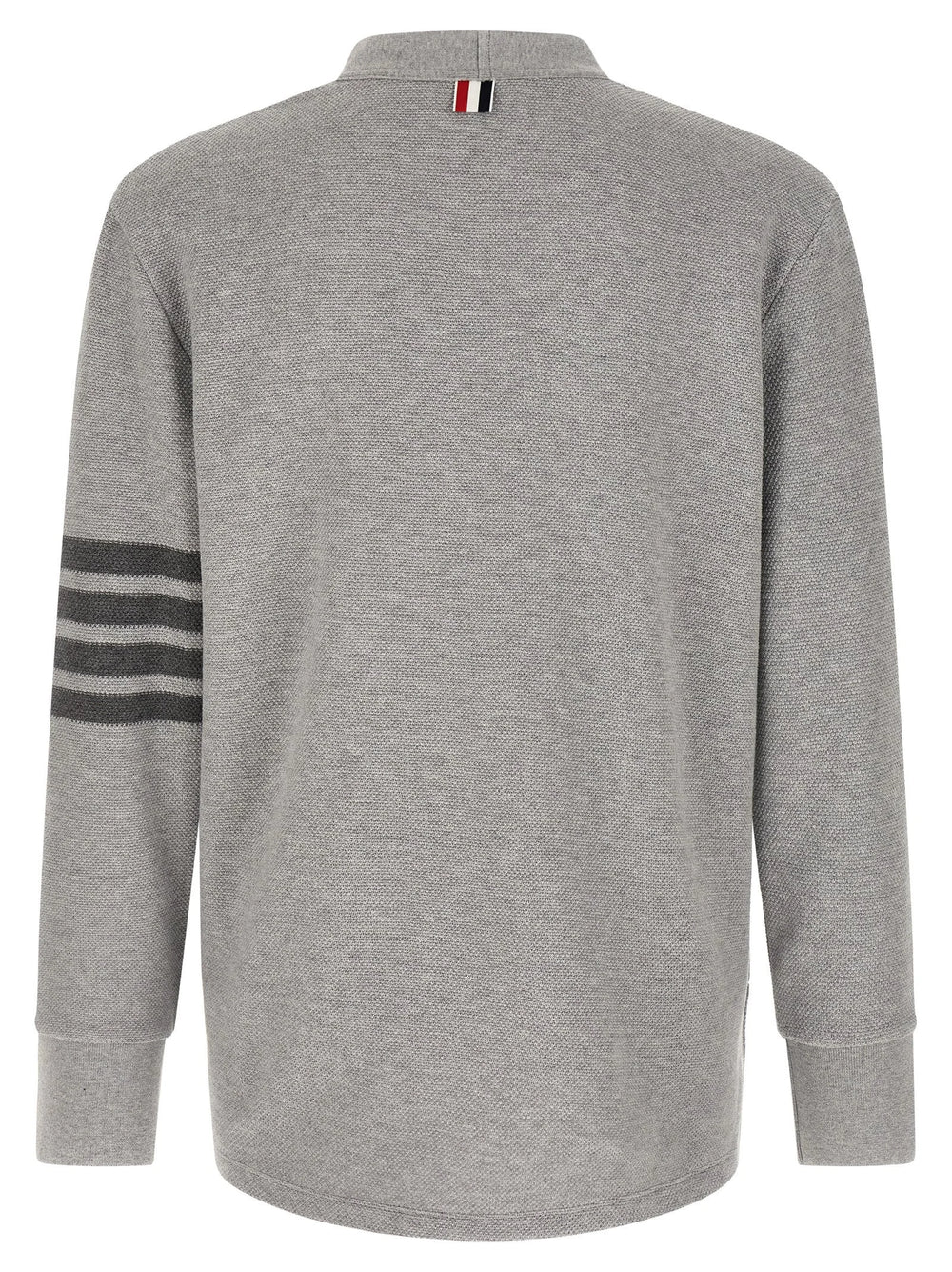 Thom Browne Gray Cotton Cardigan - 4