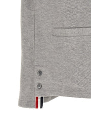 Thom Browne Gray Cotton Cardigan - 4