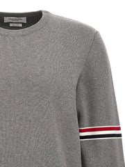Thom Browne Gray Cotton Cardigan