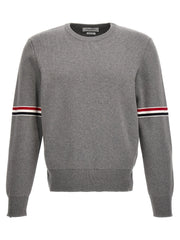 Thom Browne Gray Cotton Cardigan