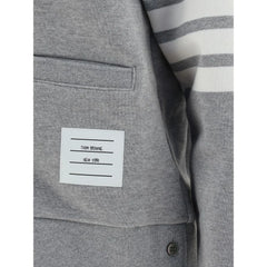 Thom Browne Gray Cotton Cardigan - IT42 | L