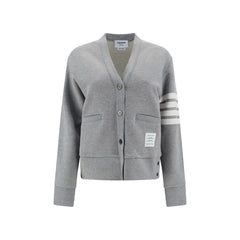 Thom Browne Gray Cotton Cardigan - IT42 | L