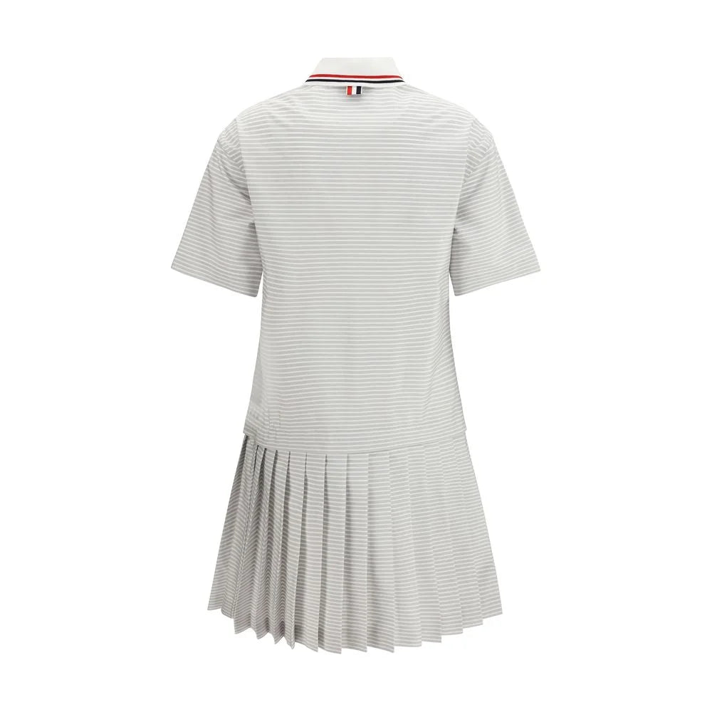 Thom Browne Gray Cotton Casual Dress