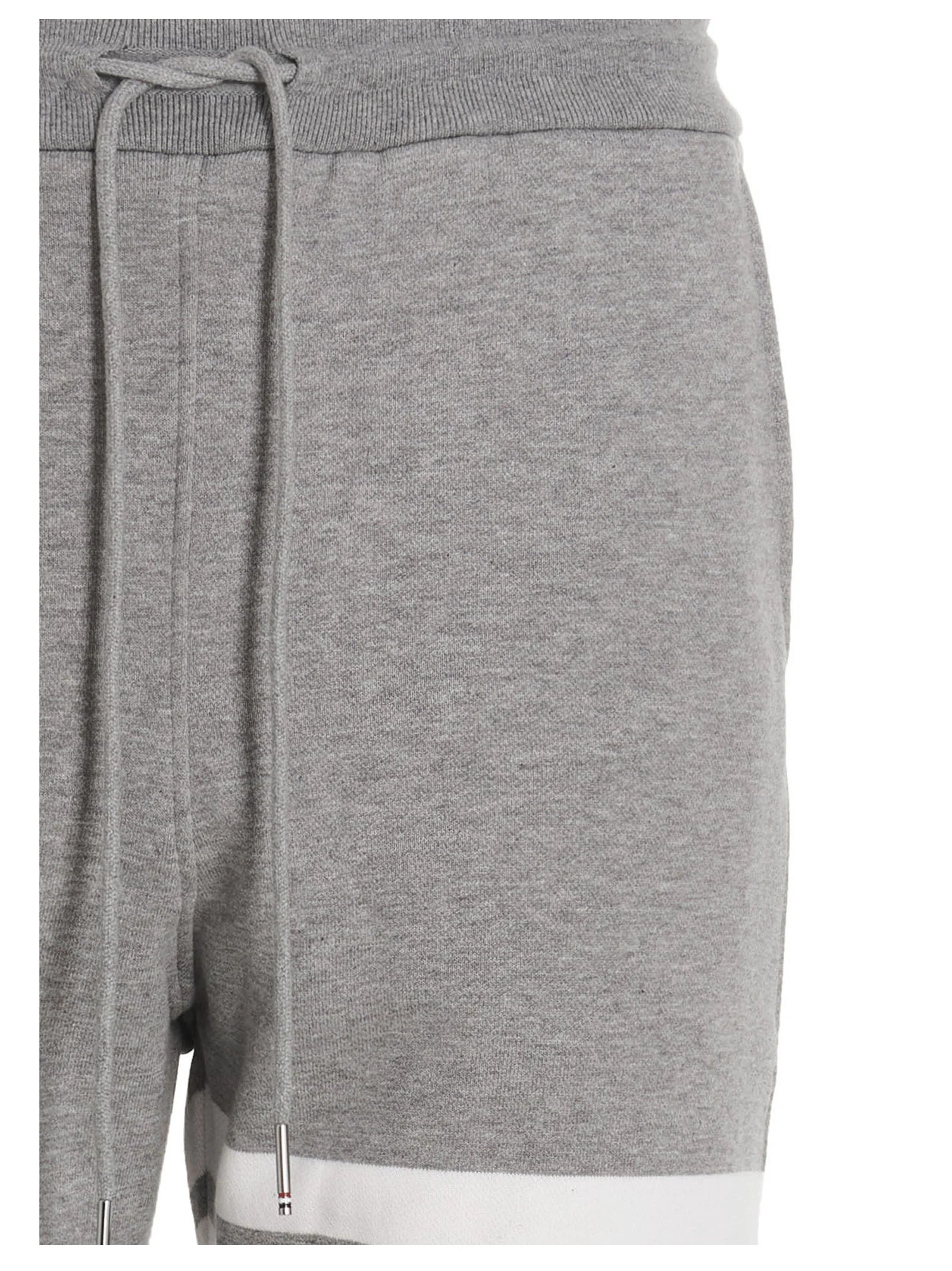 Thom Browne Gray Cotton Joggers (Workout Pants)