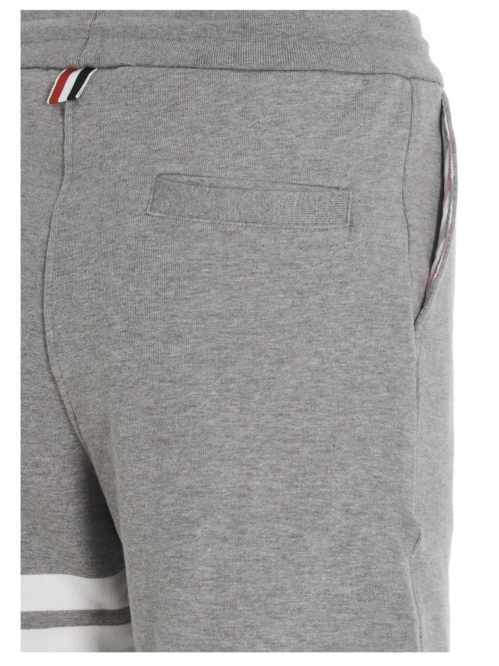 Thom Browne Gray Cotton Joggers (Workout Pants)