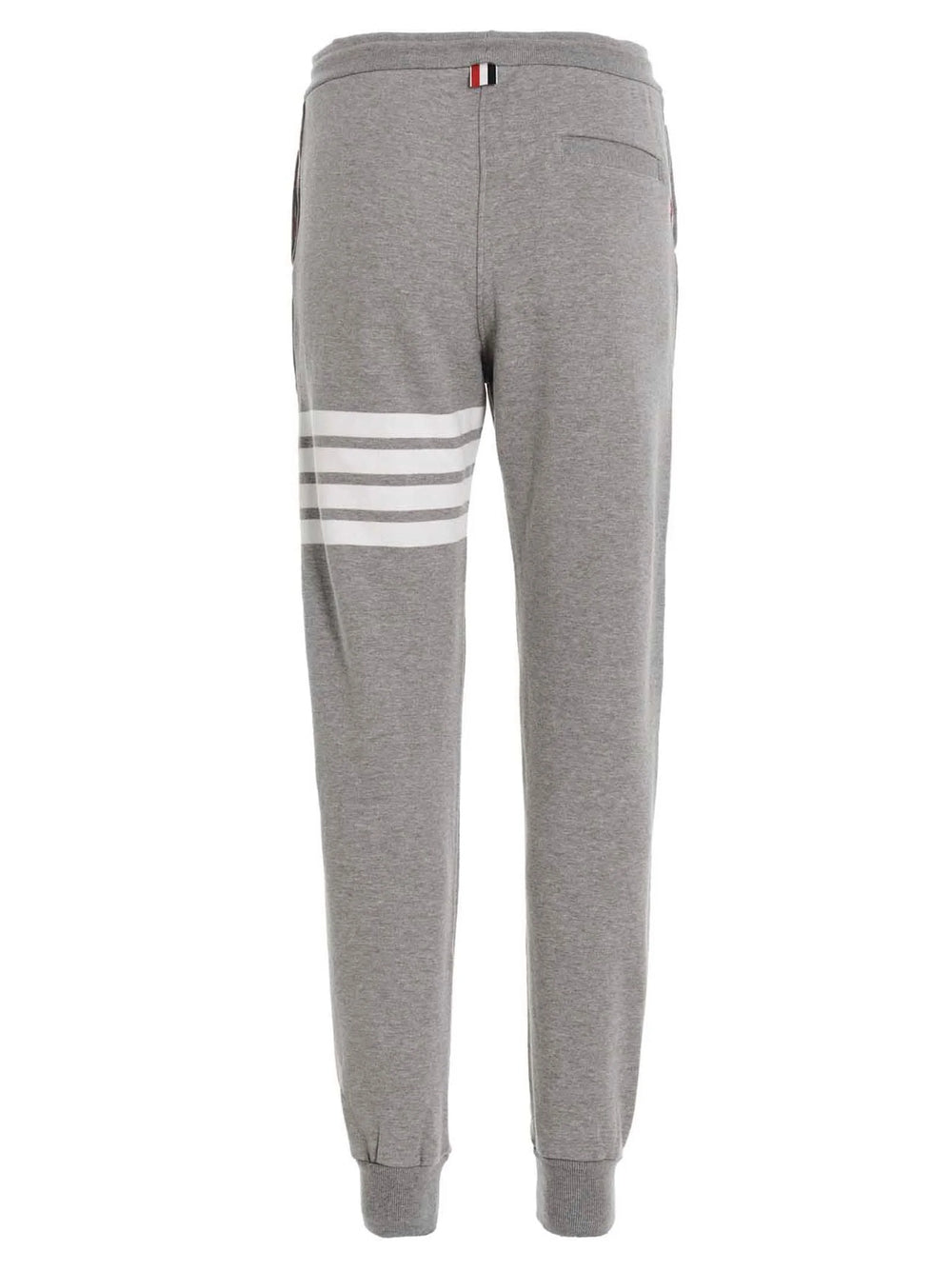 Thom Browne Gray Cotton Joggers (Workout Pants)