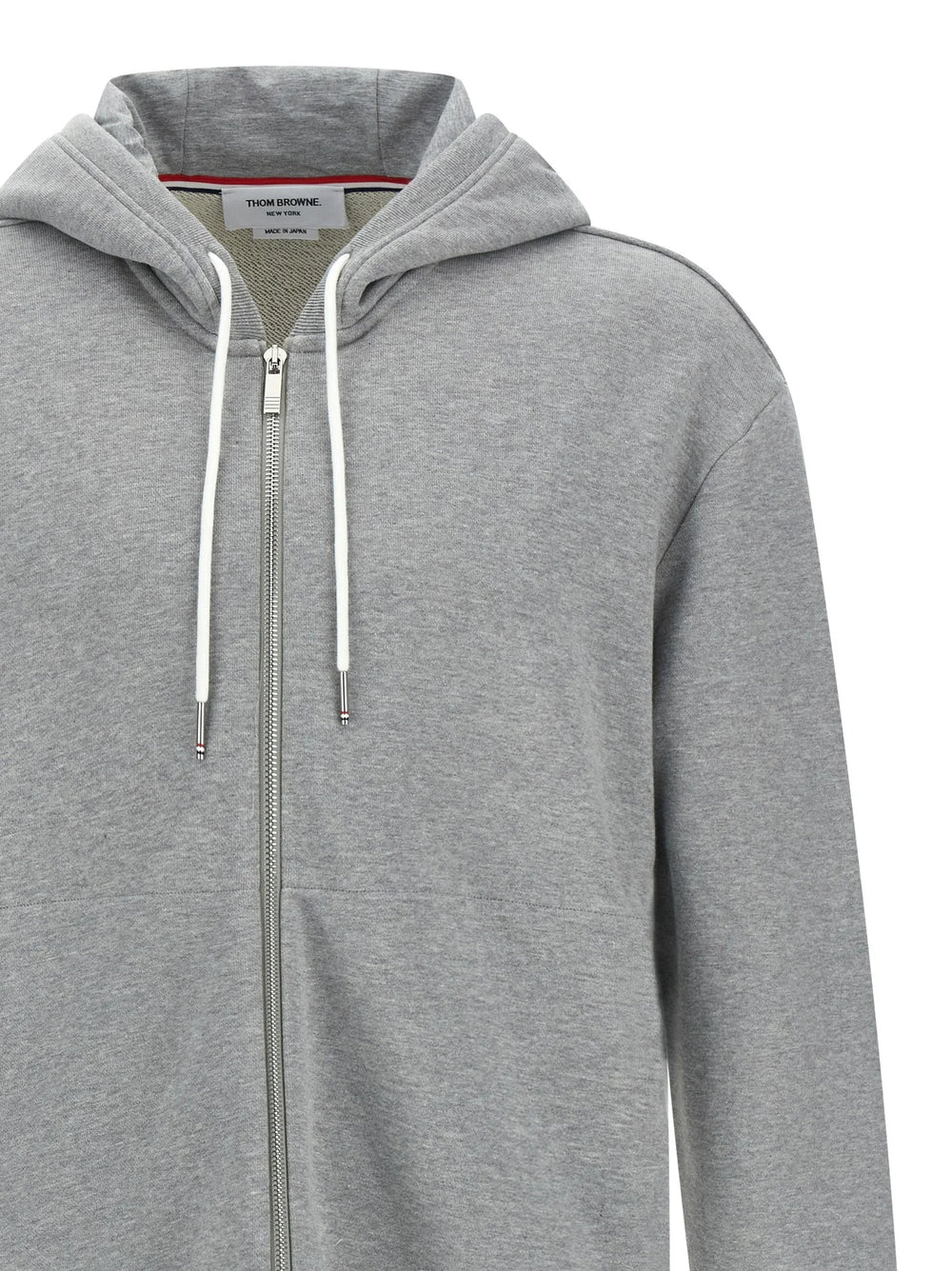 Thom Browne Gray Cotton Sweatshirt
