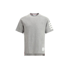 Thom Browne Gray Cotton T-Shirt - 1