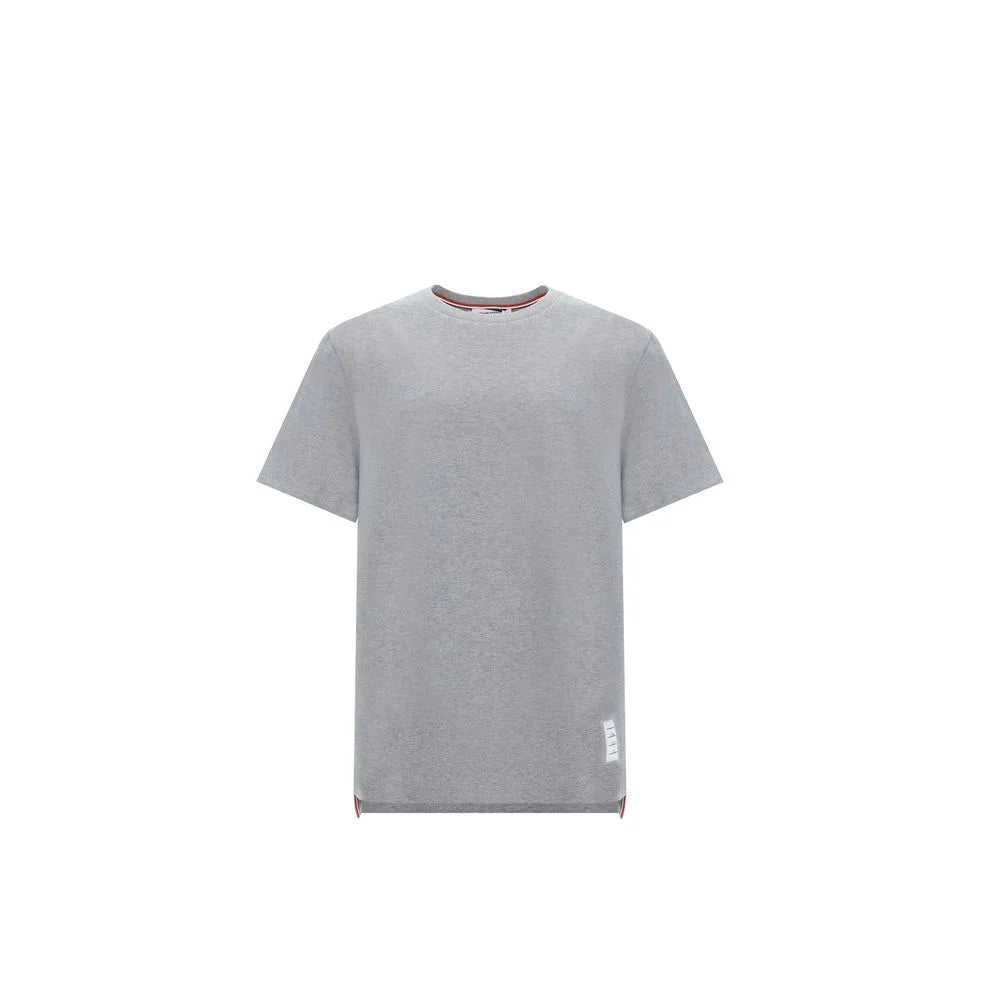 Thom Browne Gray Cotton T-Shirt