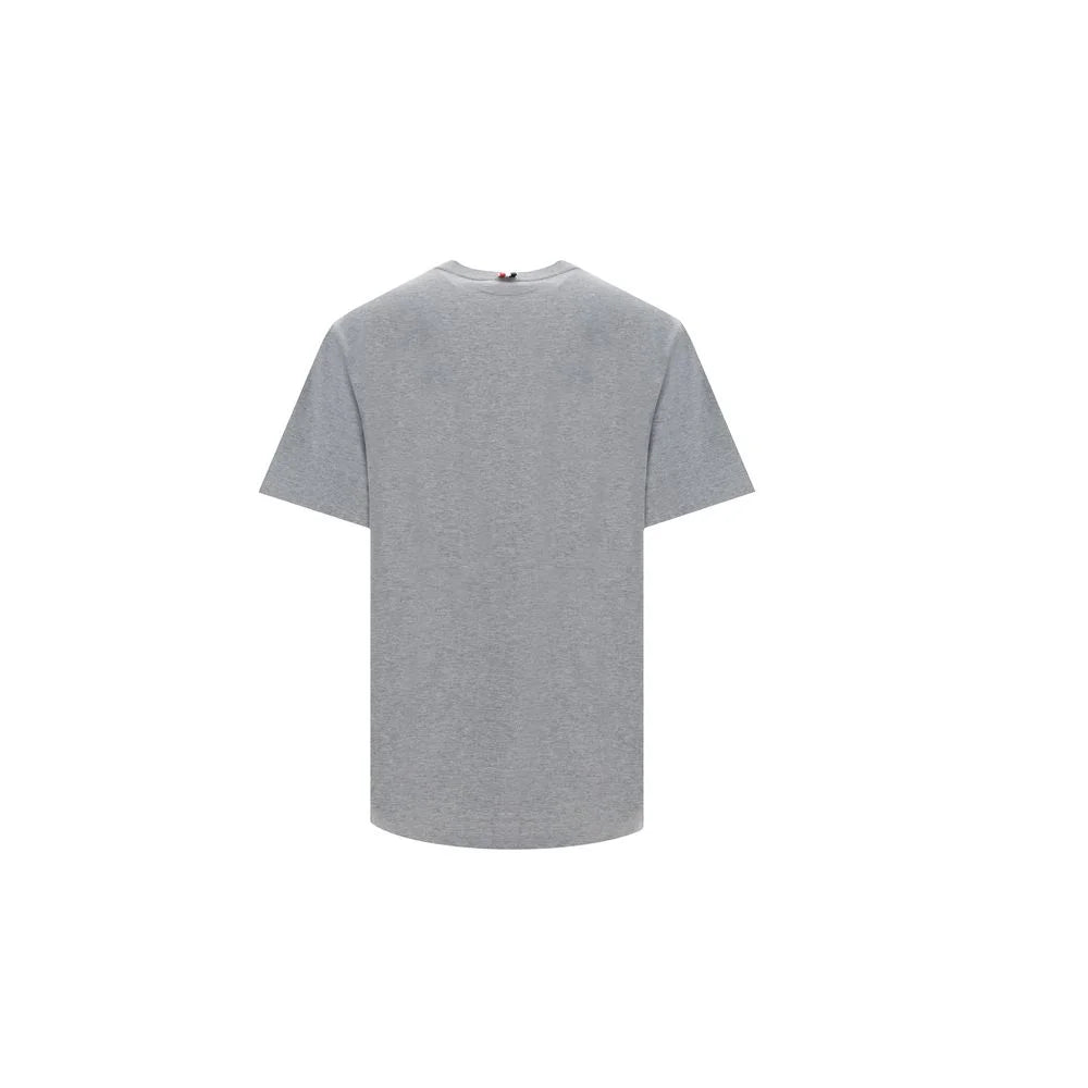 Thom Browne Gray Cotton T-Shirt