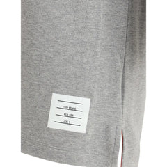 Thom Browne Gray Cotton T-Shirt