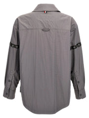 Thom Browne Gray Polyamide Blouse