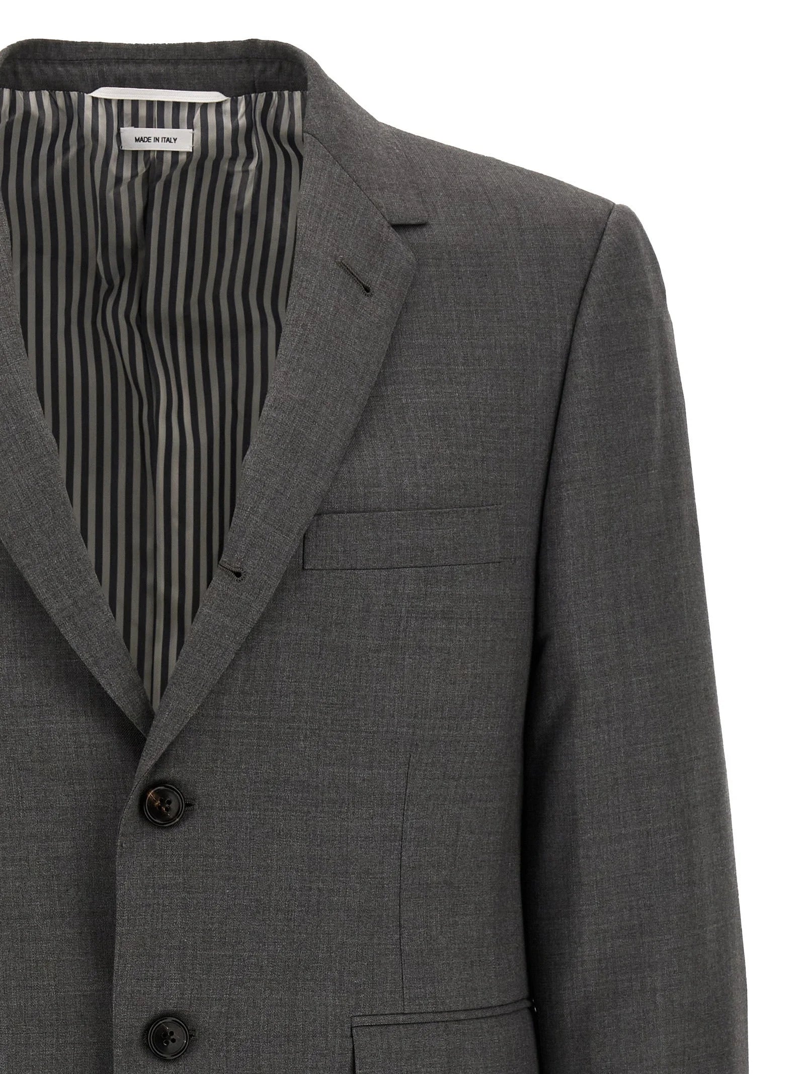 Thom Browne Gray Wool Blazer