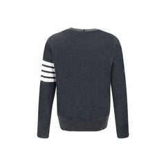 Thom Browne Gray Wool Oves Aries Sweatshirt