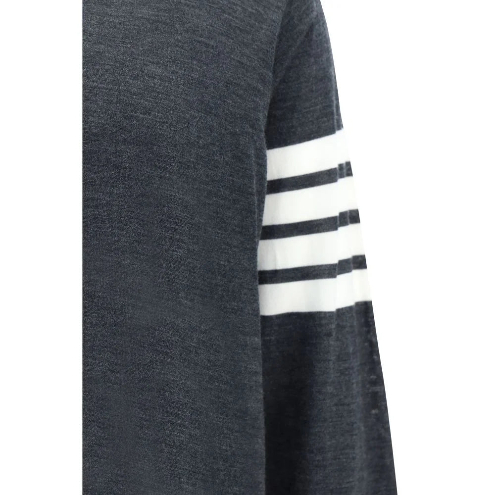 Thom Browne Gray Wool Oves Aries Sweatshirt