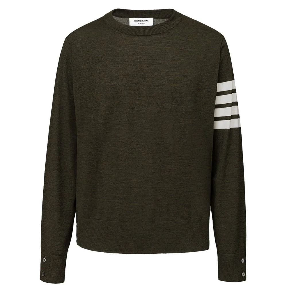 Thom Browne Green Wool Sweater - XXS - Sweaters