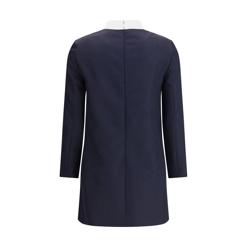 Thom Browne High Wool Suiting Shift Dress - Dresses